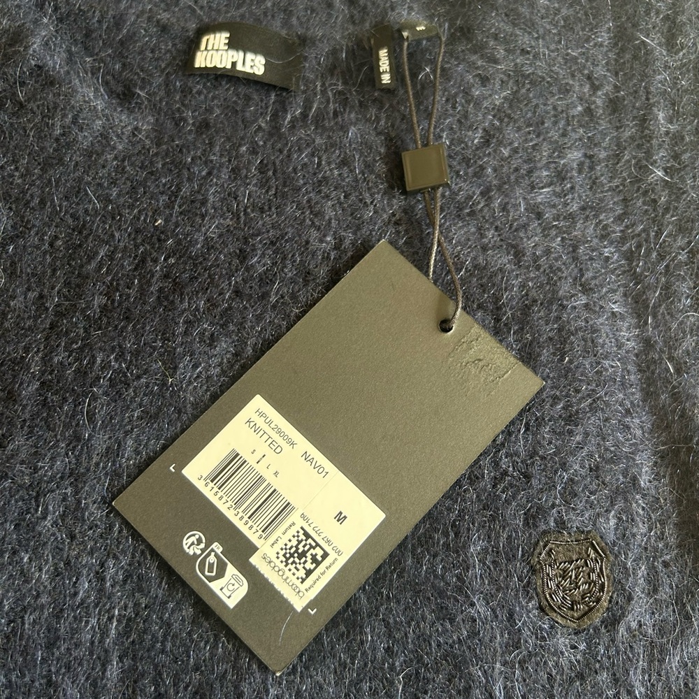 NWT The Kooples Navy Sweater